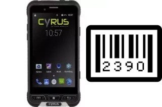 Cómo ver el número de serie en Cyrus CS35