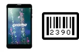 Cómo ver el número de serie en Digma Citi 7586 3G