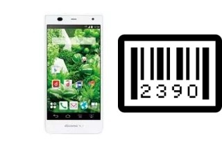 Cómo ver el número de serie en DoCoMo F-05F