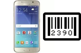 Cómo ver el número de serie en DoCoMo SC-05G
