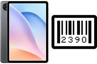 Cómo ver el número de serie en Doogee Tab A9+