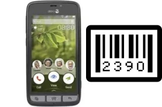 Cómo ver el número de serie en Doro 8030