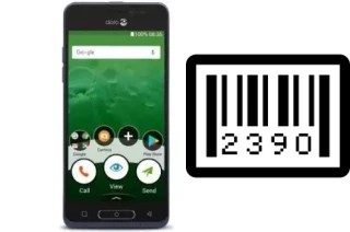 Cómo ver el número de serie en Doro 8035