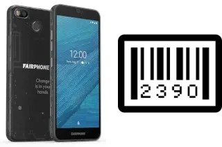 Cómo ver el número de serie en Fairphone 3