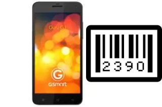 Cómo ver el número de serie en GSmart Guru G1