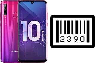 Cómo ver el número de serie en Honor 10i