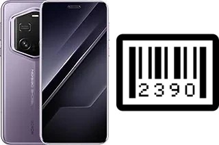 Cómo ver el número de serie en Honor Magic7 RSR Porsche Design