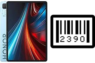 Cómo ver el número de serie en Honor Tablet GT