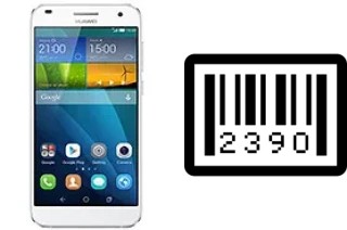 Cómo ver el número de serie en Huawei Ascend G7