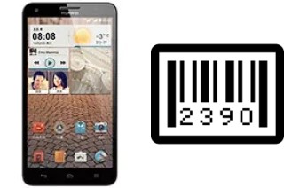 Cómo ver el número de serie en Huawei Honor 3X G750