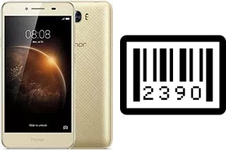 Cómo ver el número de serie en Huawei Honor 5A