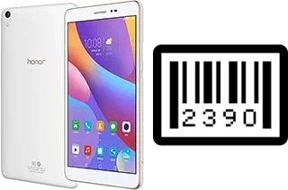 Cómo ver el número de serie en Huawei Honor Pad 2