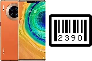 Cómo ver el número de serie en Huawei Mate 30E Pro 5G
