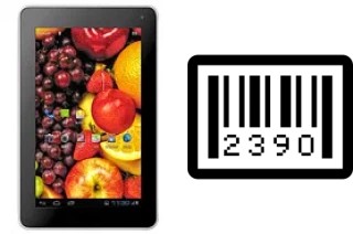 Cómo ver el número de serie en Huawei MediaPad 7 Lite