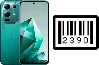 Cómo ver el número de serie en Infinix Note 50x