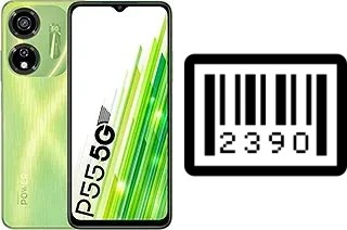 Cómo ver el número de serie en itel Power 55