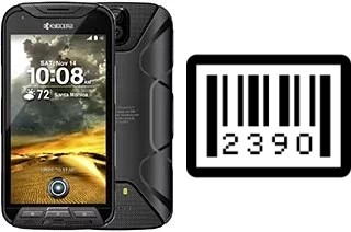 Cómo ver el número de serie en Kyocera DuraForce Pro