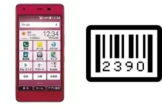 Cómo ver el número de serie en Kyocera Otegaru 01