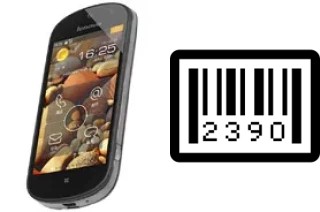 Cómo ver el número de serie en Lenovo LePhone S2