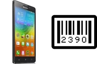 Cómo ver el número de serie en Lenovo A6000 Plus