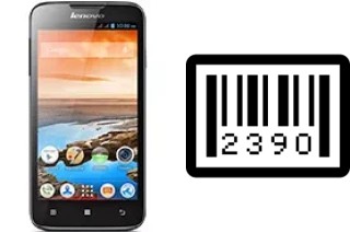 Cómo ver el número de serie en Lenovo A680