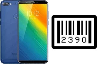 Cómo ver el número de serie en Lenovo K5 Note (2018)