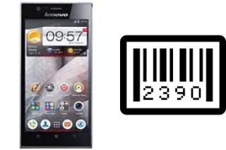 Cómo ver el número de serie en Lenovo K900