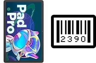 Cómo ver el número de serie en Lenovo Pad Pro 2022