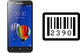 Cómo ver el número de serie en Lenovo S580