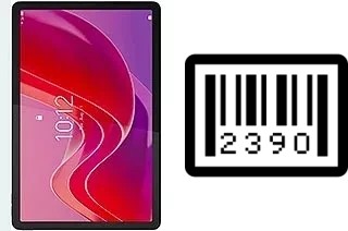 Cómo ver el número de serie en Lenovo Tab M11