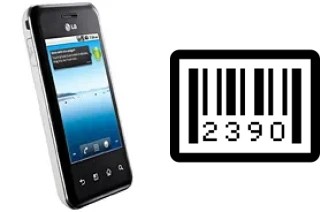 Cómo ver el número de serie en LG Optimus Chic E720