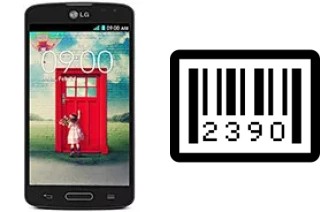 Cómo ver el número de serie en LG F70 D315