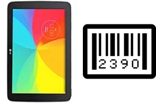 Cómo ver el número de serie en LG G Pad 10.1