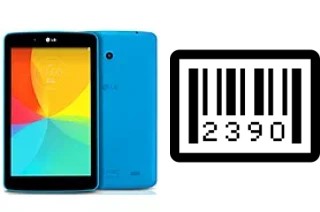 Cómo ver el número de serie en LG G Pad 7.0