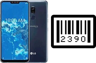 Cómo ver el número de serie en LG G7 One