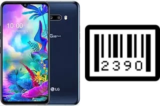 Cómo ver el número de serie en LG V50S ThinQ 5G