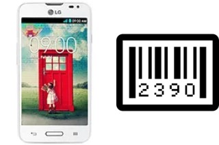 Cómo ver el número de serie en LG L65 D280