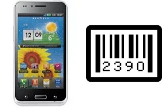 Cómo ver el número de serie en LG Optimus Big LU6800