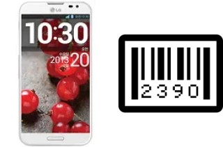 Cómo ver el número de serie en LG Optimus G Pro E985