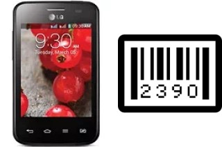 Cómo ver el número de serie en LG Optimus L3 II Dual E435