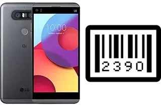 Cómo ver el número de serie en LG Q8 (2017)