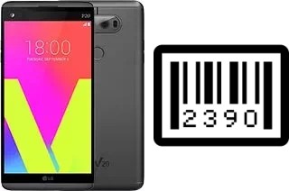 Cómo ver el número de serie en LG V20