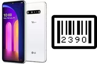 Cómo ver el número de serie en LG V60 ThinQ 5G UW