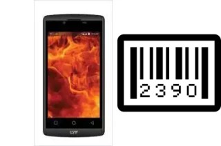 Cómo ver el número de serie en Lyf Flame 7