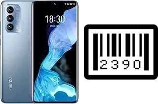 Cómo ver el número de serie en Meizu 18
