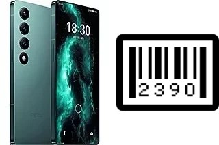 Cómo ver el número de serie en Meizu 20 Infinity