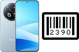 Cómo ver el número de serie en Meizu Note 22 Pro
