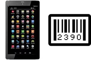 Cómo ver el número de serie en Micromax Canvas Tab P666