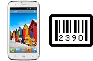Cómo ver el número de serie en Micromax A115 Canvas 3D
