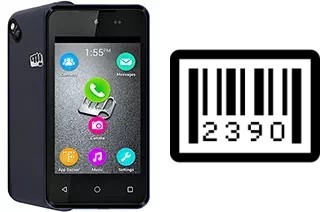 Cómo ver el número de serie en Micromax Bolt D303